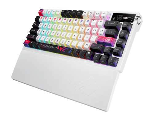 Asus Teclado Gaming ROG Azoth X 90MP044F-BKUA30 USB RF Wireless Bluetooth Negro Blanco Asus Teclado Gaming ROG Azoth X 90MP044F-BKUA30 USB RF Wireless Bluetooth Negro Blanco