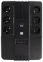 Ewent EW3945 SAI Línea Interactiva 600 VA 360 W con 6 Salidas AC