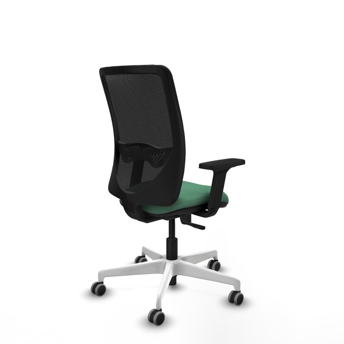 PIQUERAS Y CRESPO Silla de oficina Zulema con Mecanismo Sincro, Verde Esmeralda y Negro PIQUERAS Y CRESPO Silla de oficina Zulema con Mecanismo Sincro, Verde Esmeralda y Negro