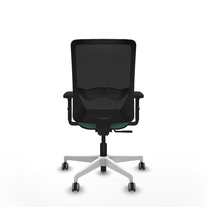 PIQUERAS Y CRESPO Silla de oficina Zulema con Mecanismo Sincro, Verde Esmeralda y Negro PIQUERAS Y CRESPO Silla de oficina Zulema con Mecanismo Sincro, Verde Esmeralda y Negro