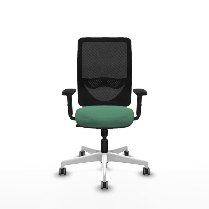 PIQUERAS Y CRESPO Silla de oficina Zulema con Mecanismo Sincro, Verde Esmeralda y Negro PIQUERAS Y CRESPO Silla de oficina Zulema con Mecanismo Sincro, Verde Esmeralda y Negro