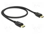 DeLOCK Cable DisplayPort 1.2a 4K 60 Hz 0,5 m