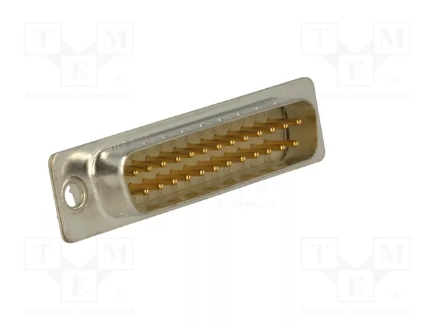HARTING Conector D-Sub macho de 25 pines para transferencia de datos HARTING Conector D-Sub macho de 25 pines para transferencia de datos