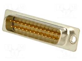 HARTING Conector D-Sub macho de 25 pines para transferencia de datos