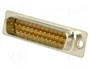HARTING Conector D-Sub macho de 25 pines para transferencia de datos