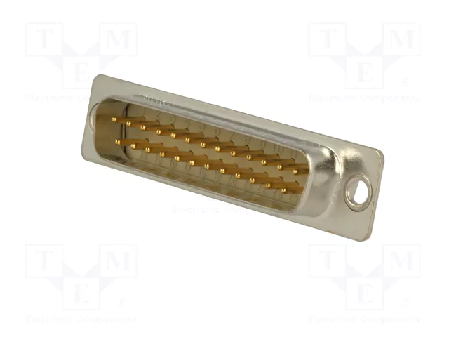 HARTING Conector D-Sub macho de 25 pines para transferencia de datos HARTING Conector D-Sub macho de 25 pines para transferencia de datos
