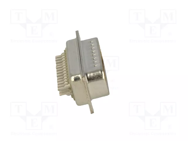 HARTING Conector D-Sub macho de 25 pines para transferencia de datos HARTING Conector D-Sub macho de 25 pines para transferencia de datos