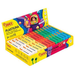 Jovi Plastilina Pastilla 50 gr 6Ud X 5 Colores Surtidos Caja Expositora 30 Ud
