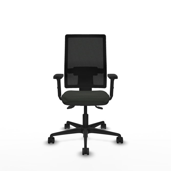 PIQUERAS Y CRESPO Silla de oficina Bormate Negro