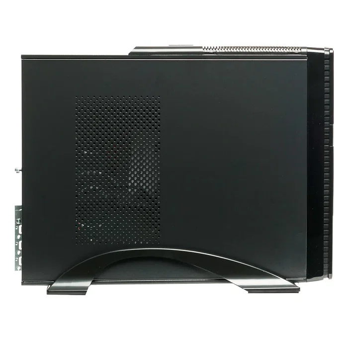 Unykach Torre UK 2010SE micro-ATX/mini-ITX Negra para PC, con Fuente SFX 450W Incluida, USB Type-C 3.1 Gen2, Filtro Antipolvo, Soporte Vertical/Horizontal - Modelo 52103