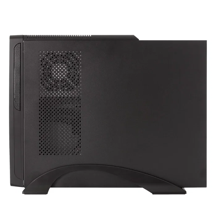 Unykach Torre UK 2010SE micro-ATX/mini-ITX Negra para PC, con Fuente SFX 450W Incluida, USB Type-C 3.1 Gen2, Filtro Antipolvo, Soporte Vertical/Horizontal - Modelo 52103