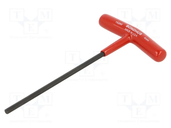 BONDHUS Llave Allen HEX 4mm BONDHUS Llave Allen HEX 4mm