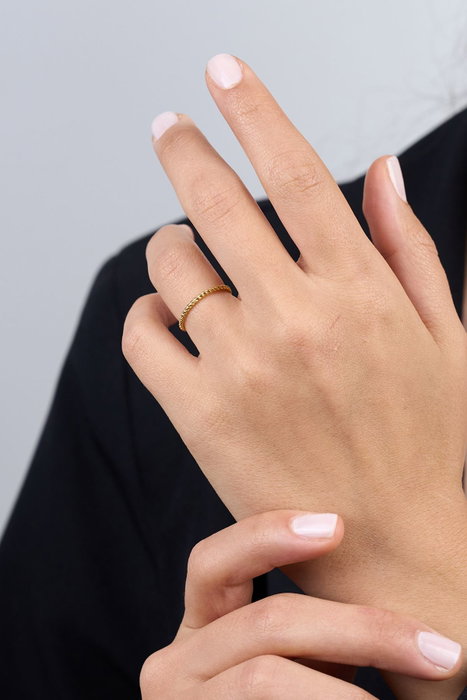 Heliophilia Silver FA182832A Anillo Plata Esterlina 925 Dorado Talla Única Ajustable Resistente a la Corrosión Heliophilia Silver FA182832A Anillo Plata Esterlina 925 Dorado Talla Única Ajustable Resistente a la Corrosión