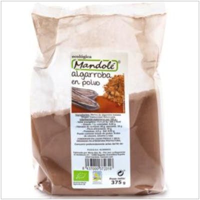 MANDOLE Harina de Algarroba Bio 250Gr MANDOLE Harina de Algarroba Bio 250Gr