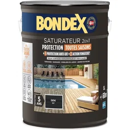 Bondex BON3174264783232 Saturador 2 en 1 Ébano mate 5 L
