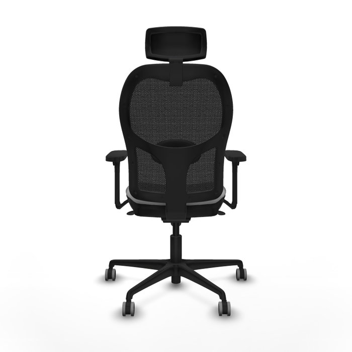 PIQUERAS Y CRESPO Silla de oficina Jorquera Gris claro/Negro