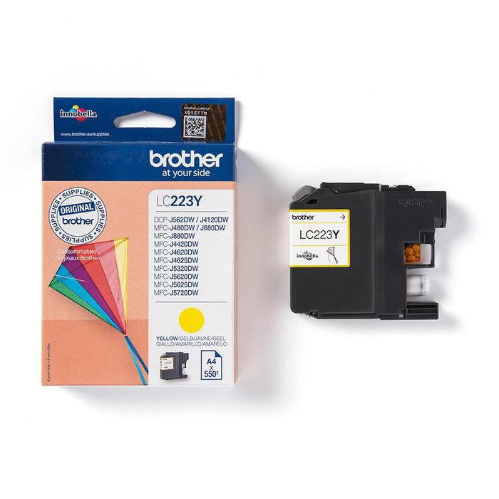 Brother LC223Y Cartucho de Tinta Amarillo Brother LC223Y Cartucho de Tinta Amarillo
