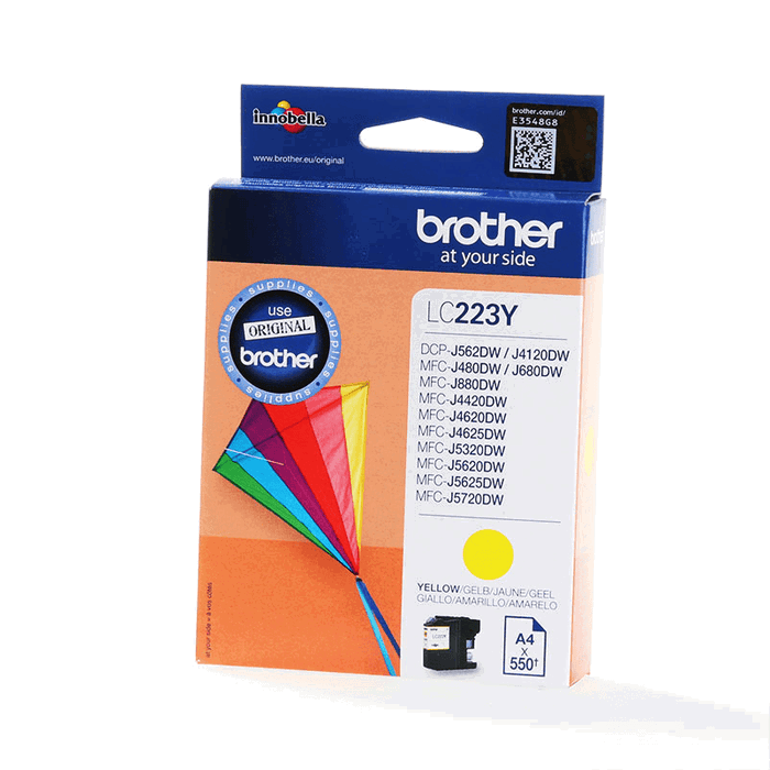 Brother LC223Y Cartucho de Tinta Amarillo