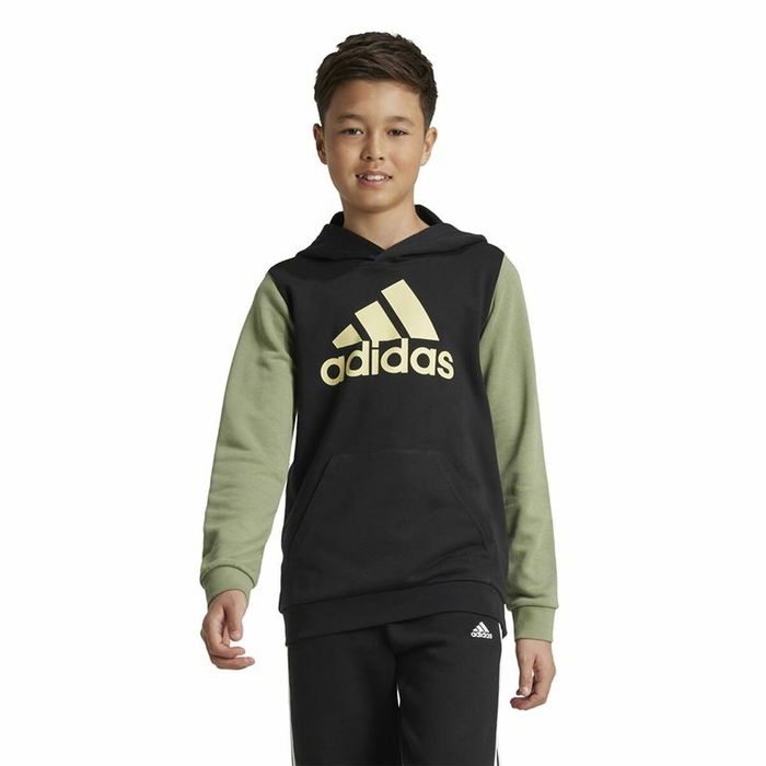 Sudadera con Capucha Hombre Adidas Essentials Verde