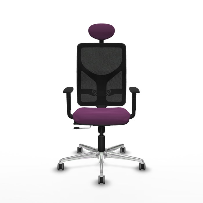 PIQUERAS Y CRESPO Silla de oficina Motilla con mecanismo Sincro/Traslack Morado y Negro PIQUERAS Y CRESPO Silla de oficina Motilla con mecanismo Sincro/Traslack Morado y Negro