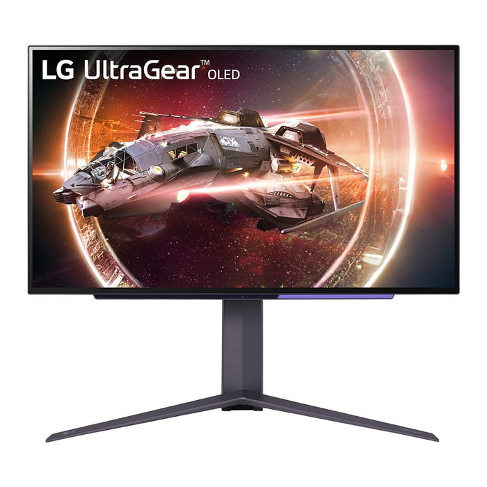 LG 27GS95QX-B UltraGear Monitor Gaming OLED de 27 pulgadas (68.6cm) QHD 2560x1440, 240 Hz, 0.03 ms, HDR10, HDMI 2.1, DisplayPort, G-SYNC Compatible, FreeSync Premium Pro, Negro LG 27GS95QX-B UltraGear Monitor Gaming OLED de 27 pulgadas (68.6cm) QHD 2560x1440, 240 Hz, 0.03 ms, HDR10, HDMI 2.1, DisplayPort, G-SYNC Compatible, FreeSync Premium Pro, Negro