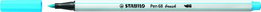 STABILO Pen 68 Brush Azul Fluorescente (Set de 10)
