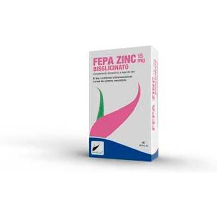 FEPADIET FEPA-ZINC 15mg 60 cápsulas FEPADIET FEPA-ZINC 15mg 60 cápsulas