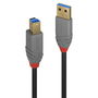 Lindy Cable USB 3.2 Tipo A a B 2m 5Gbps Anthra Line