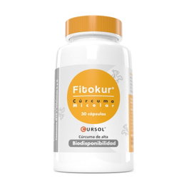 Margan Fitokur 30 cápsulas Complemento alimenticio con Cúrcuma Fitosomada
