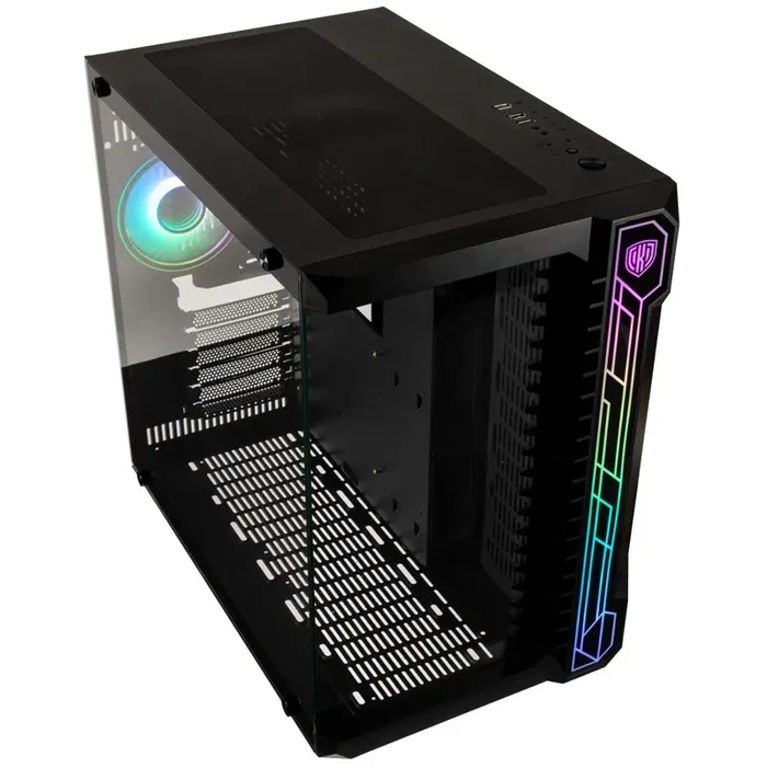Kolink Unity Code X ARGB Midi Tower Negro Sin Fuente Ventana de Vidrio Templado USB 3.0