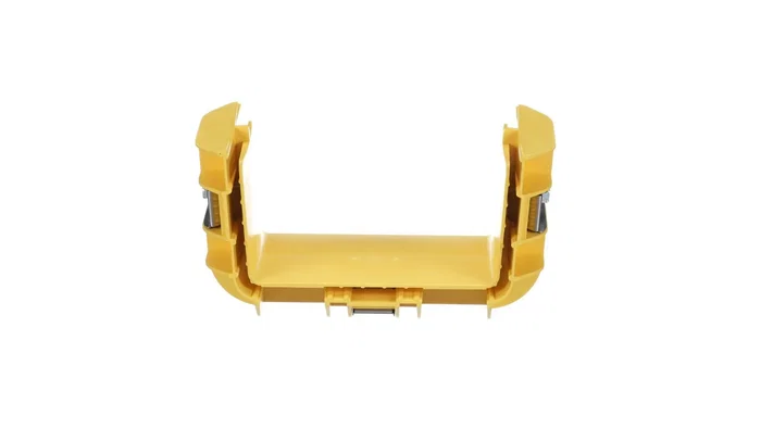 Panduit FRBC6X4LYL Accesorio para Canaleta de Cable, Amarillo, ABS y PC, Certificación RoHS, 111.8 mm