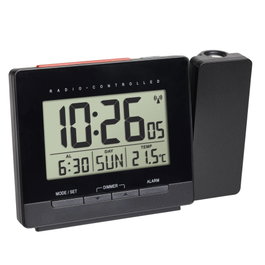 TFA 60.5016.01 Reloj despertador digital con proyección y control por radio