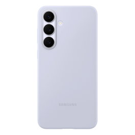 Samsung Silicone Cover para Galaxy S25 FE, Azul Claro - Funda de Silicona Resistente a Impactos y Rayones