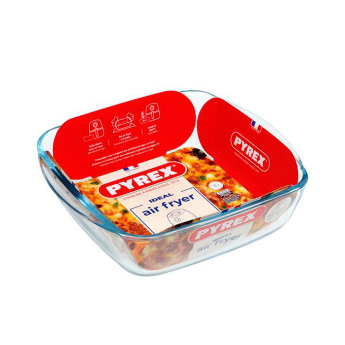 Fuente Cuadrada Vidrio Prepware Pyrex® 25x22 cm -2,2 L