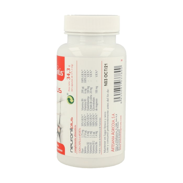 Plantis Neuronil Plus 60 cápsulas