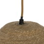 Lámpara Techo Beige Fibra Natural 50 X 50 X 16 cm