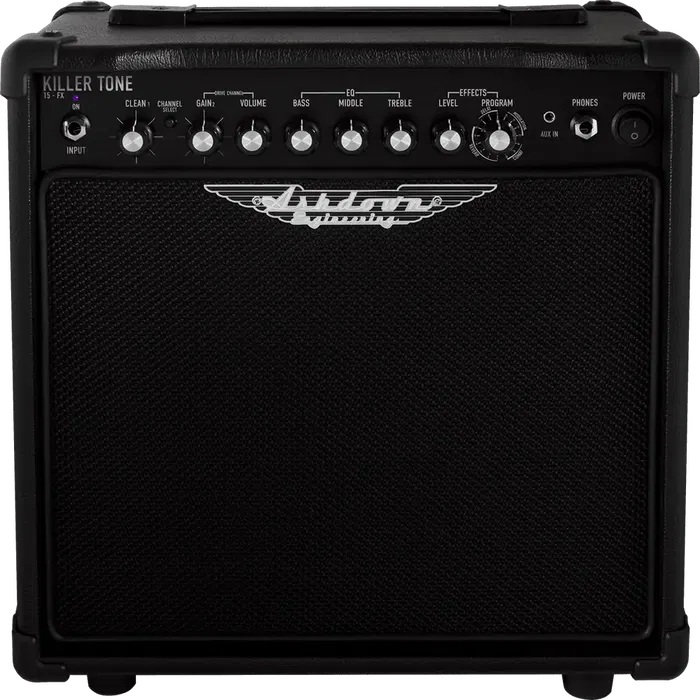 Ashdown Killer Tone Efx Amplificador de Guitarra Combo 1X10" 15W con Delay, Chorus, Phaser, Flanger, Trémolo, Reverb
