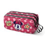 Karactermania Estuche Portatodo Trick FAN 2.2 Minnie Mouse Class Ripstop Rosa 23 x10 x11 cm