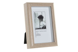 DKD Home Decor Marco de Fotos de Madera 12x3x17 Natural