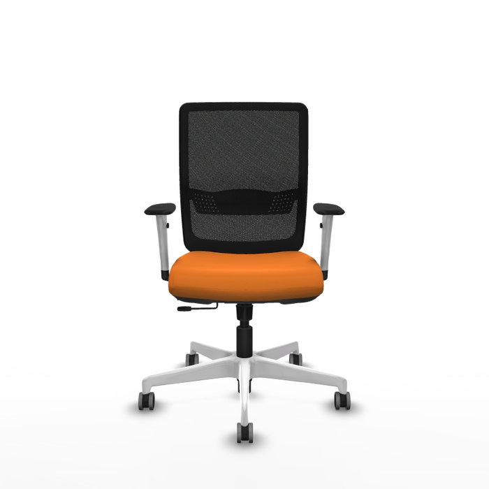 PIQUERAS Y CRESPO Silla de oficina Haches Naranja y Negro PIQUERAS Y CRESPO Silla de oficina Haches Naranja y Negro