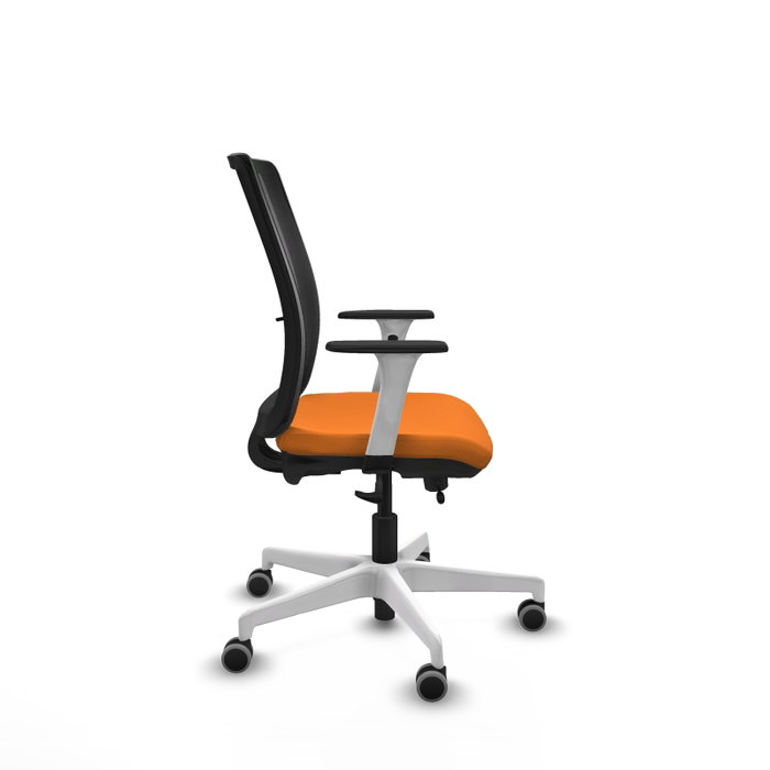 PIQUERAS Y CRESPO Silla de oficina Haches Naranja y Negro PIQUERAS Y CRESPO Silla de oficina Haches Naranja y Negro