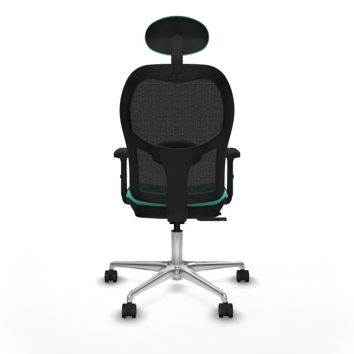 PIQUERAS Y CRESPO Silla de oficina Jorquera con mecanismo Sincro/Traslack Turquesa PIQUERAS Y CRESPO Silla de oficina Jorquera con mecanismo Sincro/Traslack Turquesa