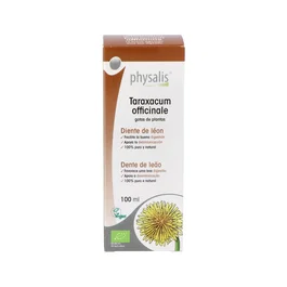 PHYSALIS Extracto de Diente de León (Taraxacum Officinale) 100 ml - Complemento Alimenticio Bio - Gotas