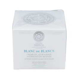 Natura Siberica Crema Facial De Día Blanc Des Blancs 50Ml - Crema Hidratante con Extractos de Plantas Siberianas, Uva y Ceramidas