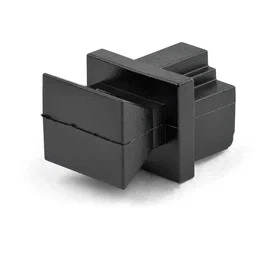 StarTech.com Paquete de 100 Cubiertas Guardapolvos RJ45 - Tapas Reusables Protector Bloqueador de Puerto para Hubs o Routers - Negro