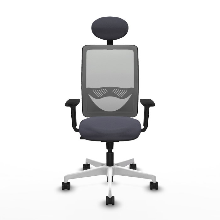 PIQUERAS Y CRESPO Silla de oficina Zulema con mecanismo Sincro en Gris PIQUERAS Y CRESPO Silla de oficina Zulema con mecanismo Sincro en Gris
