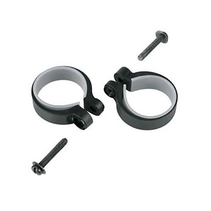 SKS Abrazaderas para barras de horquillas colgantes, diámetro 34,5-37,5 mm, con tornillería y tapones de goma SKS Abrazaderas para barras de horquillas colgantes, diámetro 34,5-37,5 mm, con tornillería y tapones de goma