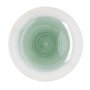 Quid Plato Llano Velvet Neo 25cm Verde Decorado