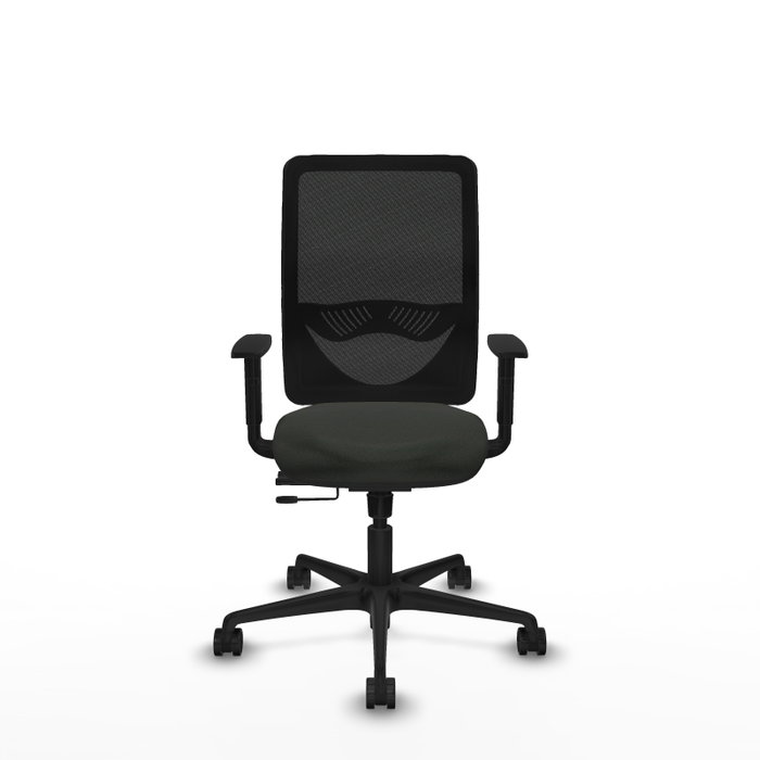 PIQUERAS Y CRESPO Silla de oficina Zulema con mecanismo Sincro/Traslack, Negro