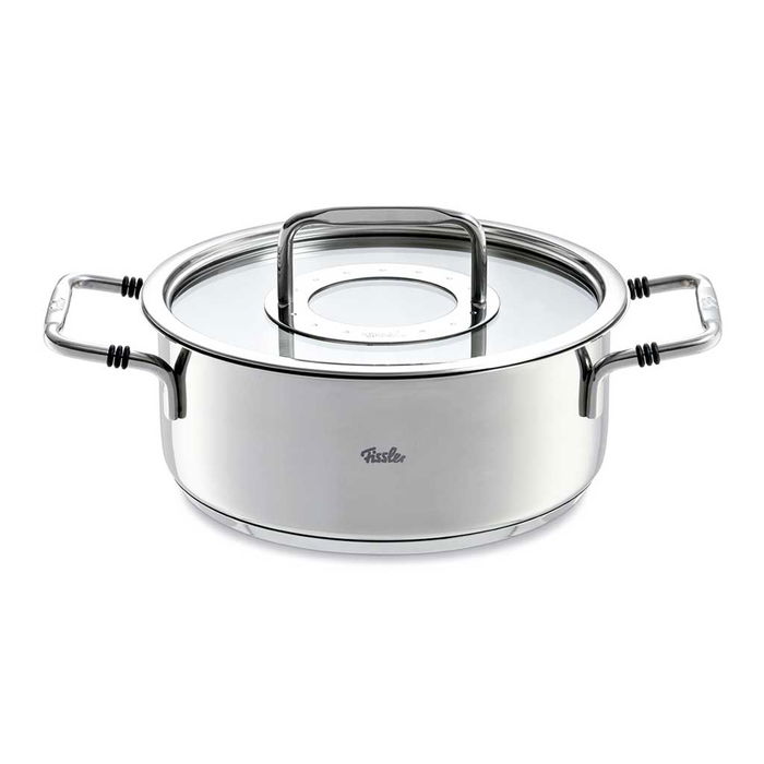 Fissler 086-122-20-000/0 Cacerola con Tapa 20cm - 2.4L Acero Inoxidable Fondo Superthermic Apto Inducción Fissler 086-122-20-000/0 Cacerola con Tapa 20cm - 2.4L Acero Inoxidable Fondo Superthermic Apto Inducción